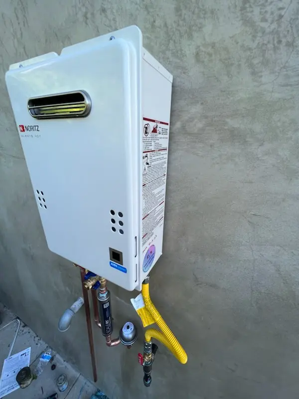 Tankless water heater installation for Beallsville homes